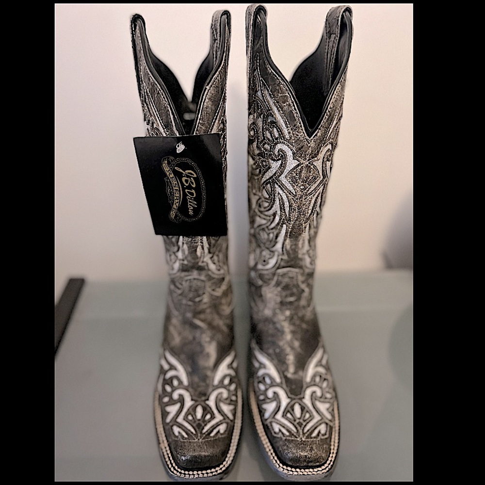 Size 7 JB Dillon Cowboy Boots